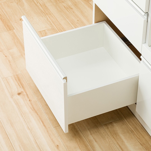 キッチンボード(レジューム 90TG-S WH/90QL-R WH) | ニトリネット