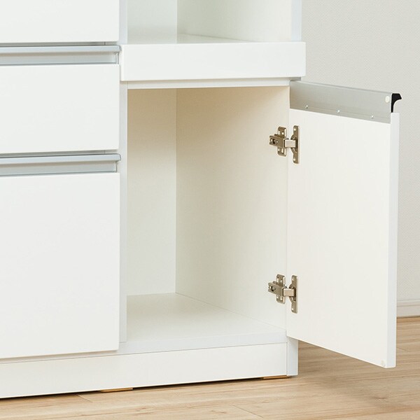 食器棚 キッチンボード(レジューム150TG-S WH/150QH-R WH) 楽天市場】[幅150cm] 食器棚 (レジューム 150TG-S WH/150QH-R WH