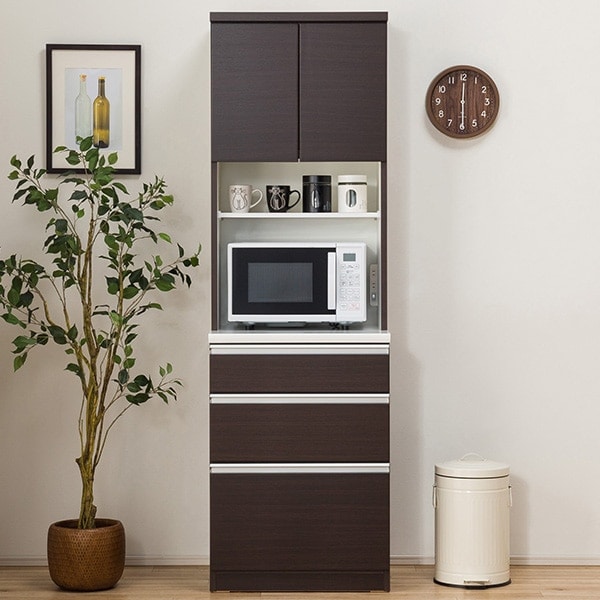 ニトリ　キッチンボード(レジューム 60TF-H DBR/60TH DBR) ニトリ 幅60cm キッチンボード(レジューム 60TF-H DBR/60TL DBR