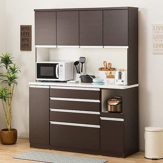 キッチンボード(レジューム 150TF-H DBR/150SH-R DBR) 1枚目画像