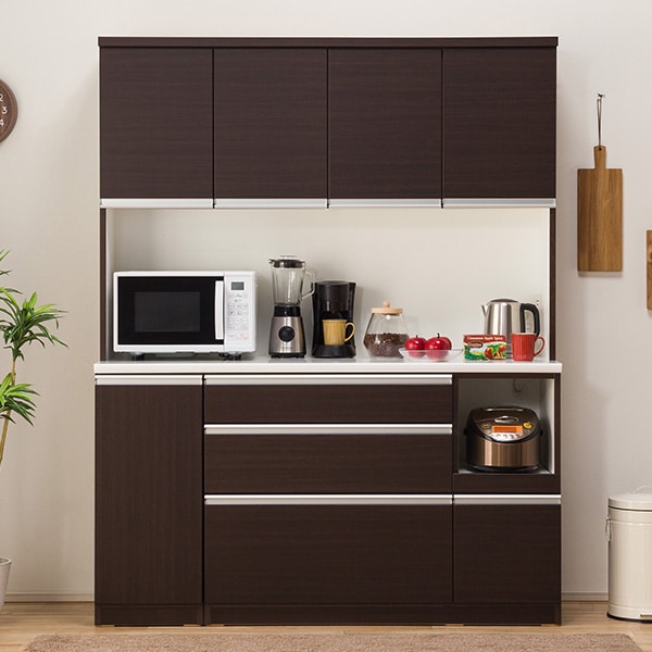 ニトリ レジューム 150TF-H／150QL-R DBR キッチンボード キッチンボード(レジューム 150TF-H DBR/150QL-R DBR) | ニトリネット