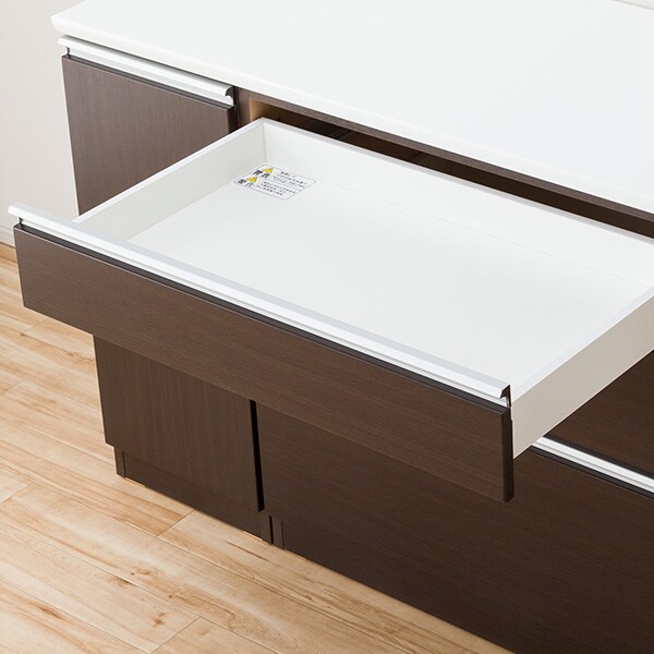 キッチンボード(レジューム 150TF-H DBR/150QL-R DBR) | ニトリネット