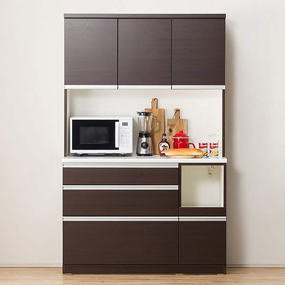 キッチンボード( レジューム120-2TF-H DBR/120-2QL-R DBR