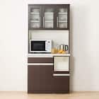 キッチンボード(レジューム 90TG-H DBR/90TL-R DBR) 1枚目画像