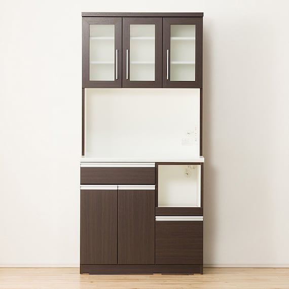 キッチンボード(レジューム 90TG-H DBR/90TL-R DBR) 2枚目画像