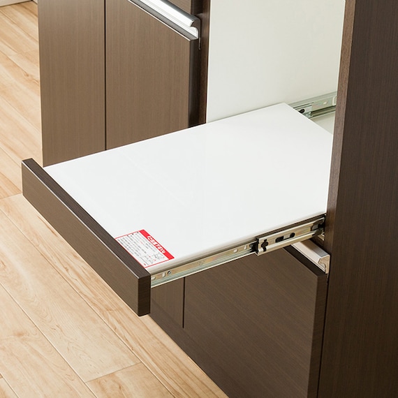 キッチンボード(レジューム 90TG-H DBR/90TL-R DBR) 12枚目画像
