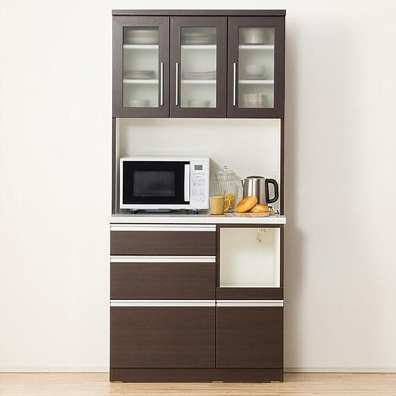 キッチンボード(レジューム 90TG-H DBR/90QL-R DBR) 1枚目画像