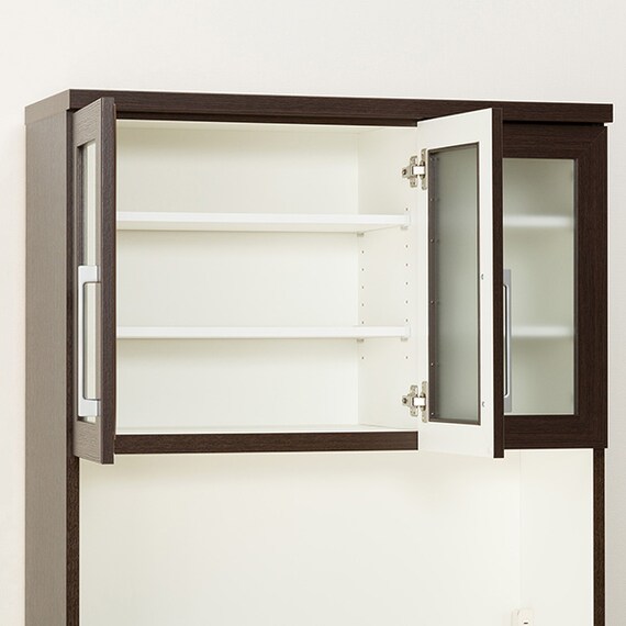 キッチンボード(レジューム 90TG-H DBR/90QL-R DBR) 4枚目画像