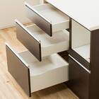 キッチンボード(レジューム 90TG-H DBR/90QL-R DBR) 8枚目画像