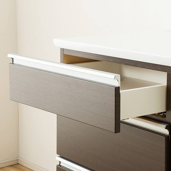 キッチンボード(レジューム 90TG-H DBR/90QL-R DBR) | ニトリネット