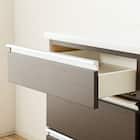 キッチンボード(レジューム 90TG-H DBR/90QL-R DBR) 10枚目画像