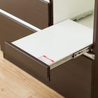 キッチンボード(レジューム 90TG-H DBR/90QL-R DBR) 15枚目画像