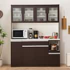 キッチンボード(レジューム 150TG-H DBR/150TL-R DBR) 2枚目画像