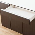 キッチンボード(レジューム 150TG-H DBR/150TL-R DBR) 11枚目画像