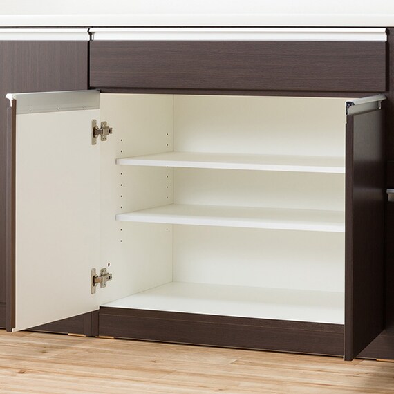 キッチンボード(レジューム 150TG-H DBR/150TL-R DBR) 13枚目画像