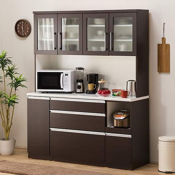 キッチンボード(レジューム 150TG-H DBR/150SL-R DBR) 1枚目画像