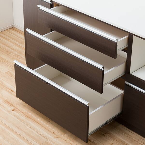 キッチンボード(レジューム 150TG-H DBR/150SL-R DBR) | ニトリネット