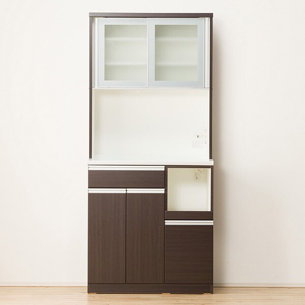 キッチンボード(レジューム 90AG-S DBR/90TH-R DBR) | ニトリネット