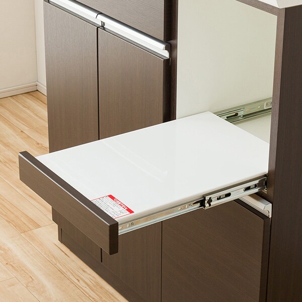 キッチンボード(レジューム 90AG-S DBR/90TH-R DBR) | ニトリネット