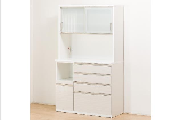 そば62 NITORIキッチンボード Nポスティア120KB BKニトリ 1年使用の美品, 定価13万】ニトリ キッチンボード (Nポスティア120KB BK）