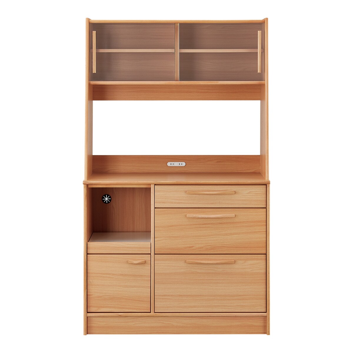 キッチンボード(NNA002 KB100 LBR) | ニトリネット【公式】 家具