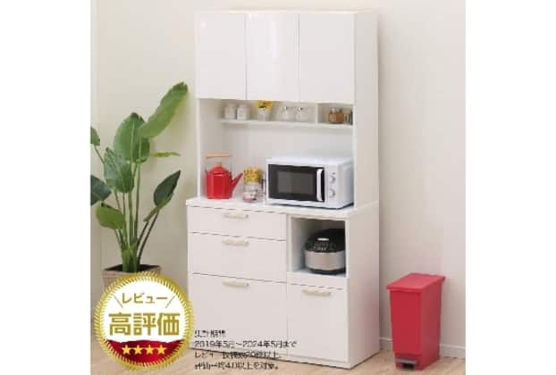 ニトリ食器棚キッチンボード (ソレル 100KB WH) ニトリ食器棚キッチンボード (ソレル 100KB WH)