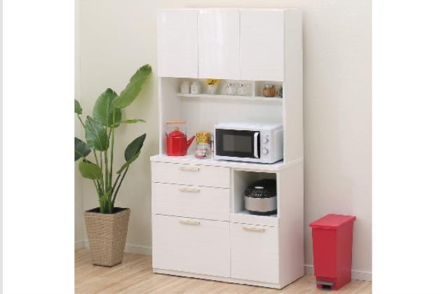 ニトリ　キッチンボード　ソレル　100KB WH ニトリ 幅100cm キッチンボード (ソレル 100KB WH) レンジボード