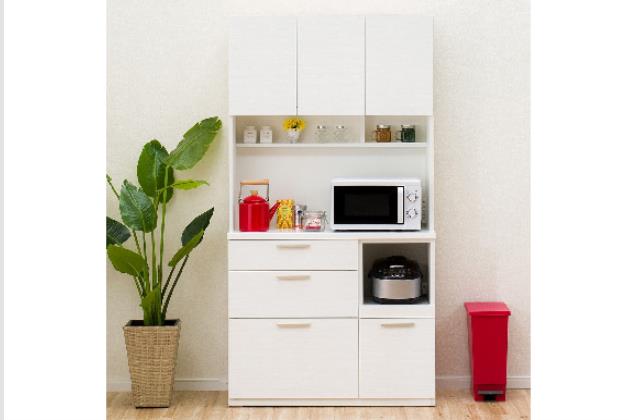 キッチンボード (ソレル 100KB WH) ｷｯﾁﾝﾎﾞｰﾄﾞ ｿﾚﾙ 100KB WH | ニトリネット【公式】 家具・インテリア通販