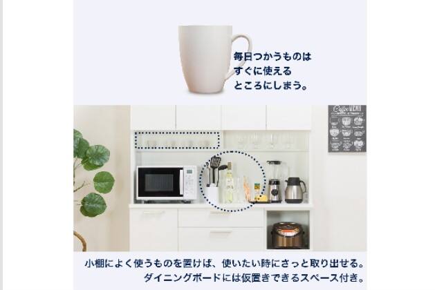 ｷｯﾁﾝﾎﾞｰﾄﾞ ｿﾚﾙ 100KB WH | ニトリネット【公式】 家具・インテリア通販