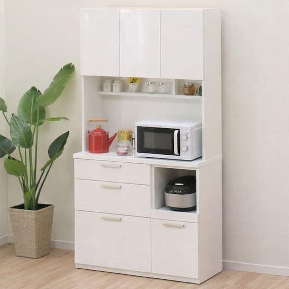 キッチンボード (ソレル 100KB WH) 1枚目画像