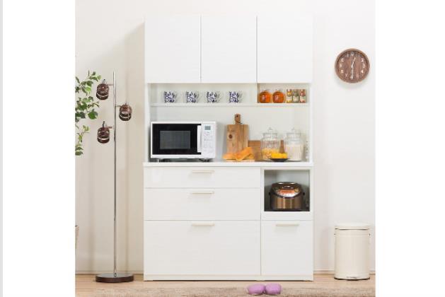 【7月18日以降】ニトリ キッチンボード ソレル 食器棚 100KB WH ニトリ（NITORI） 幅100cm キッチンボード (ソレル 100KB WH