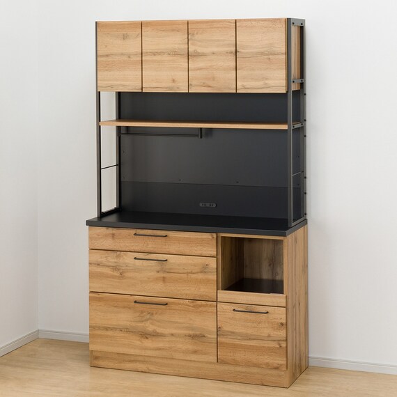 マグネットキッチンボード + レンジボードセット (IM301 120MG/60OP LBR) 14枚目画像