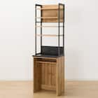 マグネットキッチンボード + レンジボードセット (IM301 120MG/60OP LBR) 25枚目画像