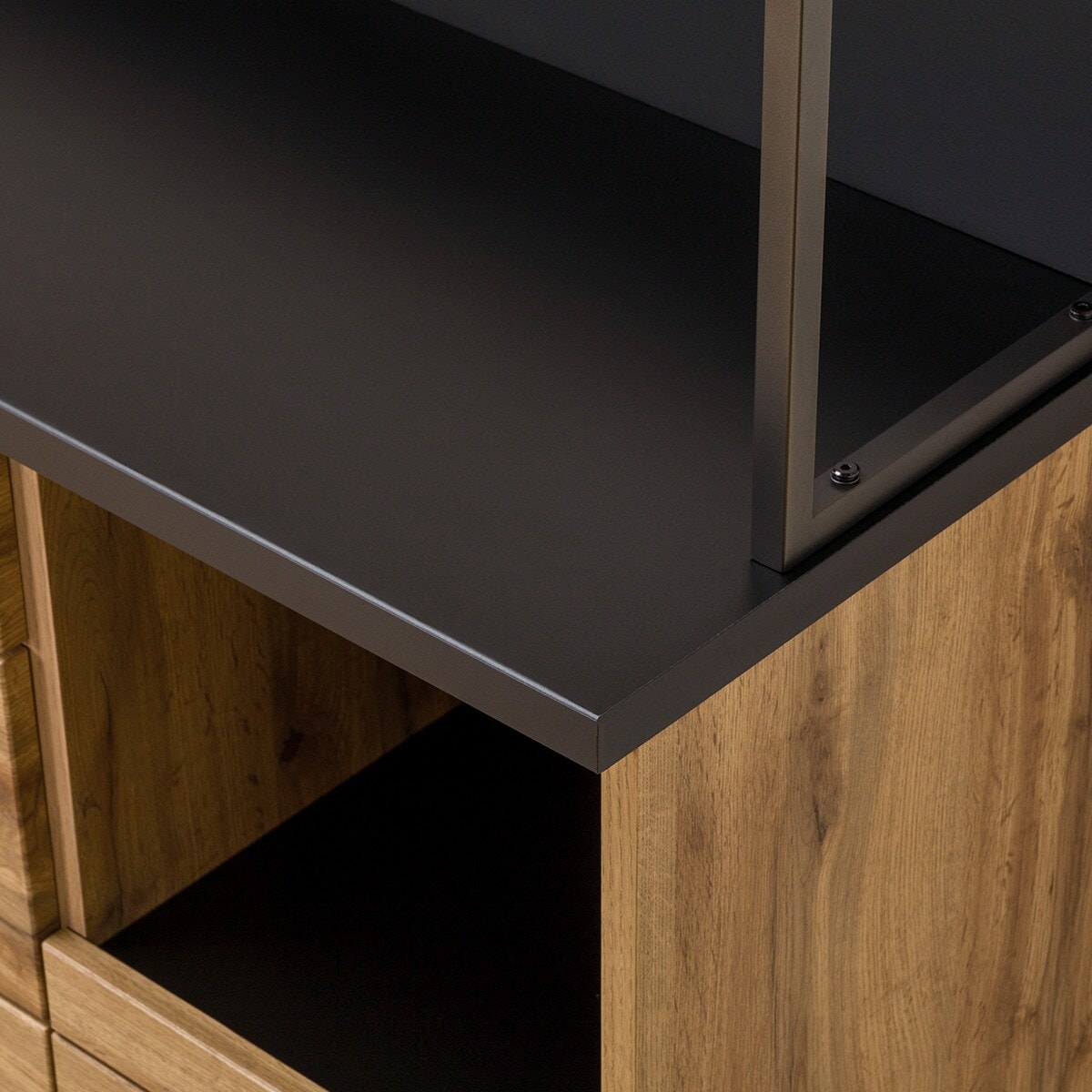 ザキヲ　ニトリキッチンボード(IM301 120 LBR) ライトブラウン ニトリ 幅120cm キッチンボード(IM301 120OP LBR) : ニトリ