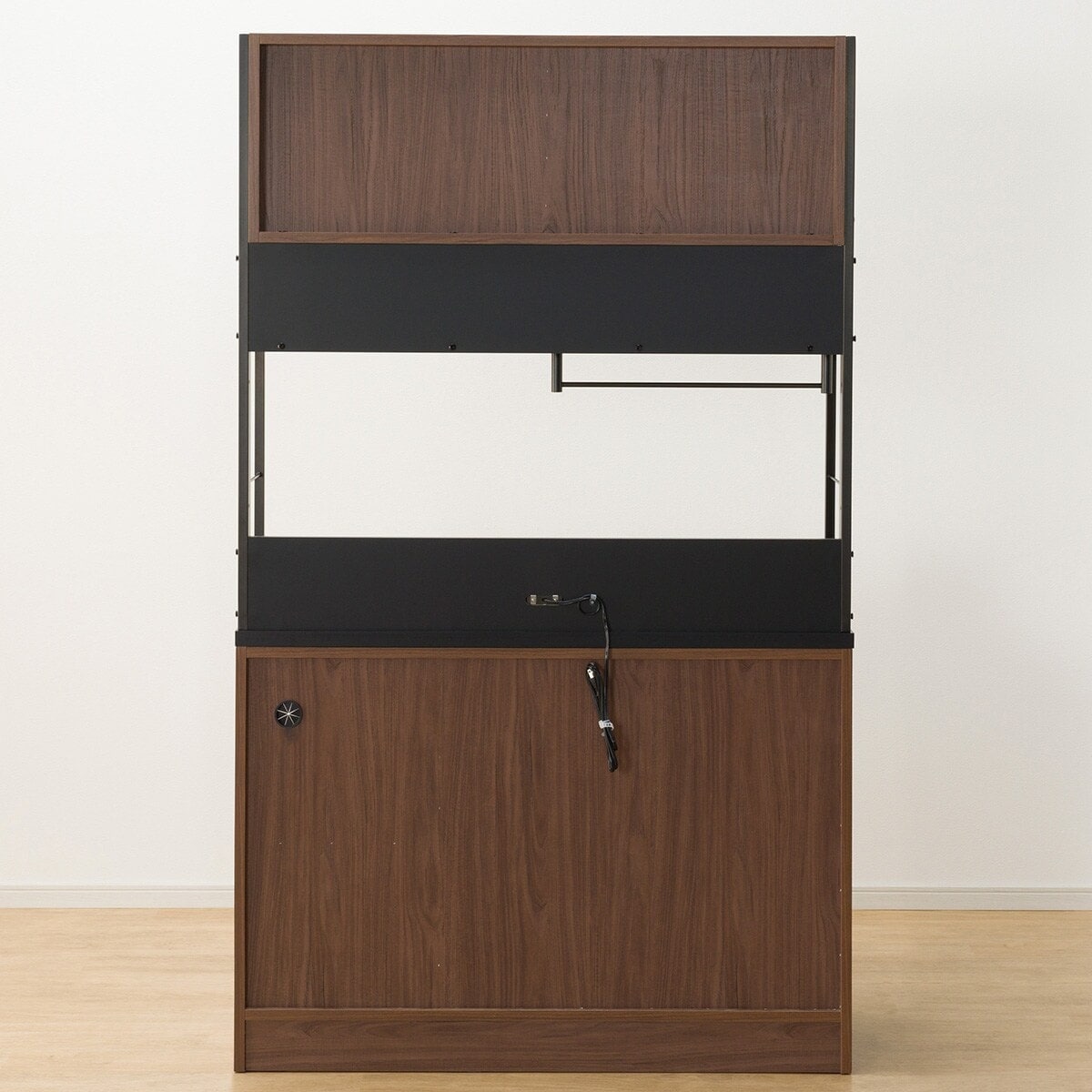 NITORi キッチンボード、食器棚、幅101cm Used キレイ ニトリ 幅120cm キッチンボード(IM301 120OP LBR) : ニトリ