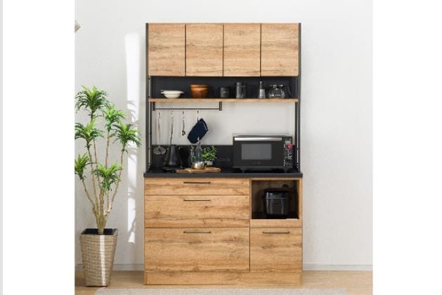 【最終価格・出品終了間近】ニトリ　キッチンボード　80cm幅 190cm高 最終価格・出品終了間近】ニトリ キッチンボード 80cm幅 190cm高