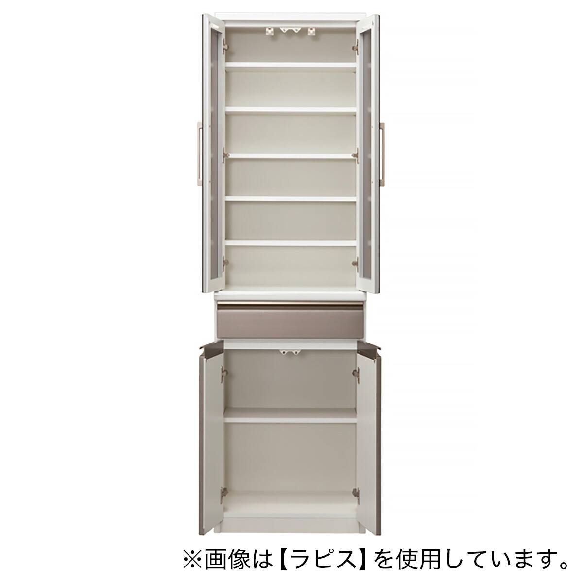 食器棚 (ラピス2BK60 スノーウッド) | ニトリネット【公式】 家具