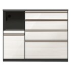 キッチンカウンター(ラピス2 BK120 スノーウッド) 1枚目画像