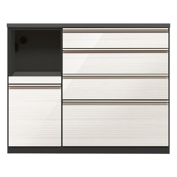 キッチンカウンター(ラピス2 BK120 スノーウッド) 1枚目画像