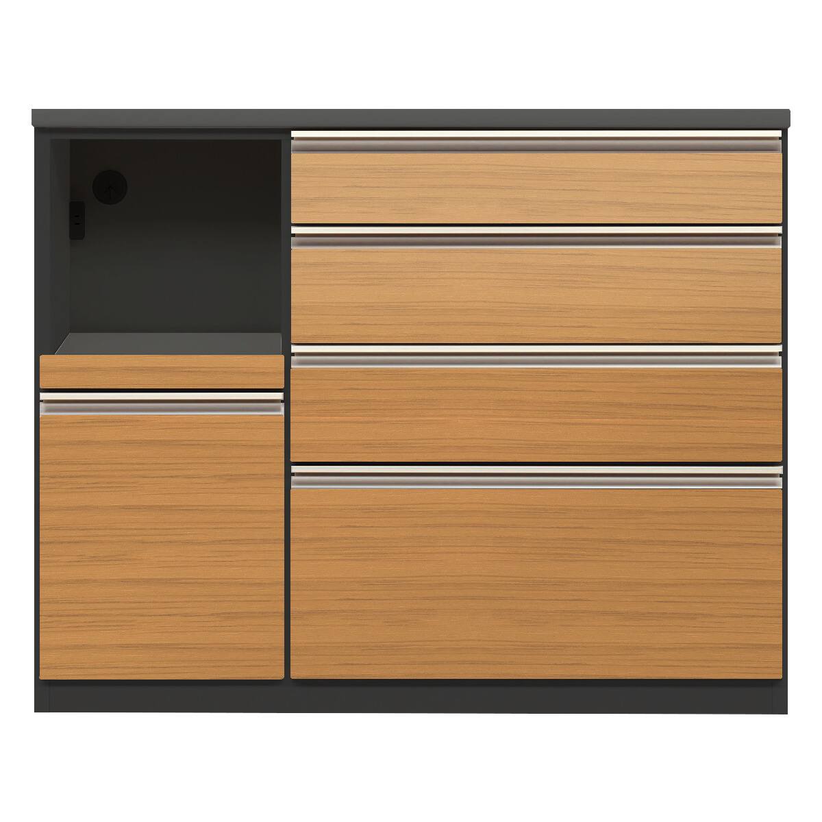 キッチンカウンター(ラピス2 BK120 Aオーク) | ニトリネット【公式