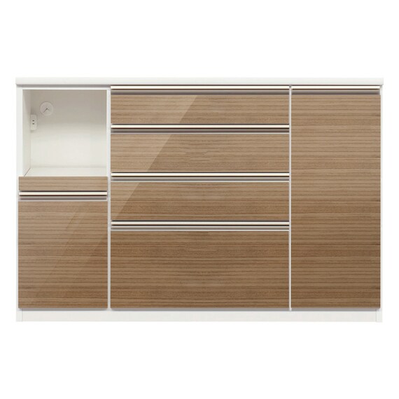 キッチンカウンター(ラピス140 ゼブラウッド) 1枚目画像