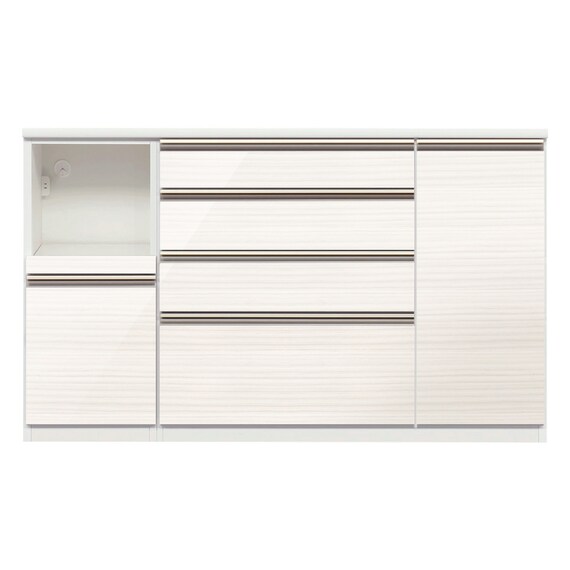 キッチンカウンター(ラピス157 ホワイトウッド) 1枚目画像