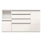 キッチンカウンター(ラピス157 ホワイトウッド) 1枚目画像