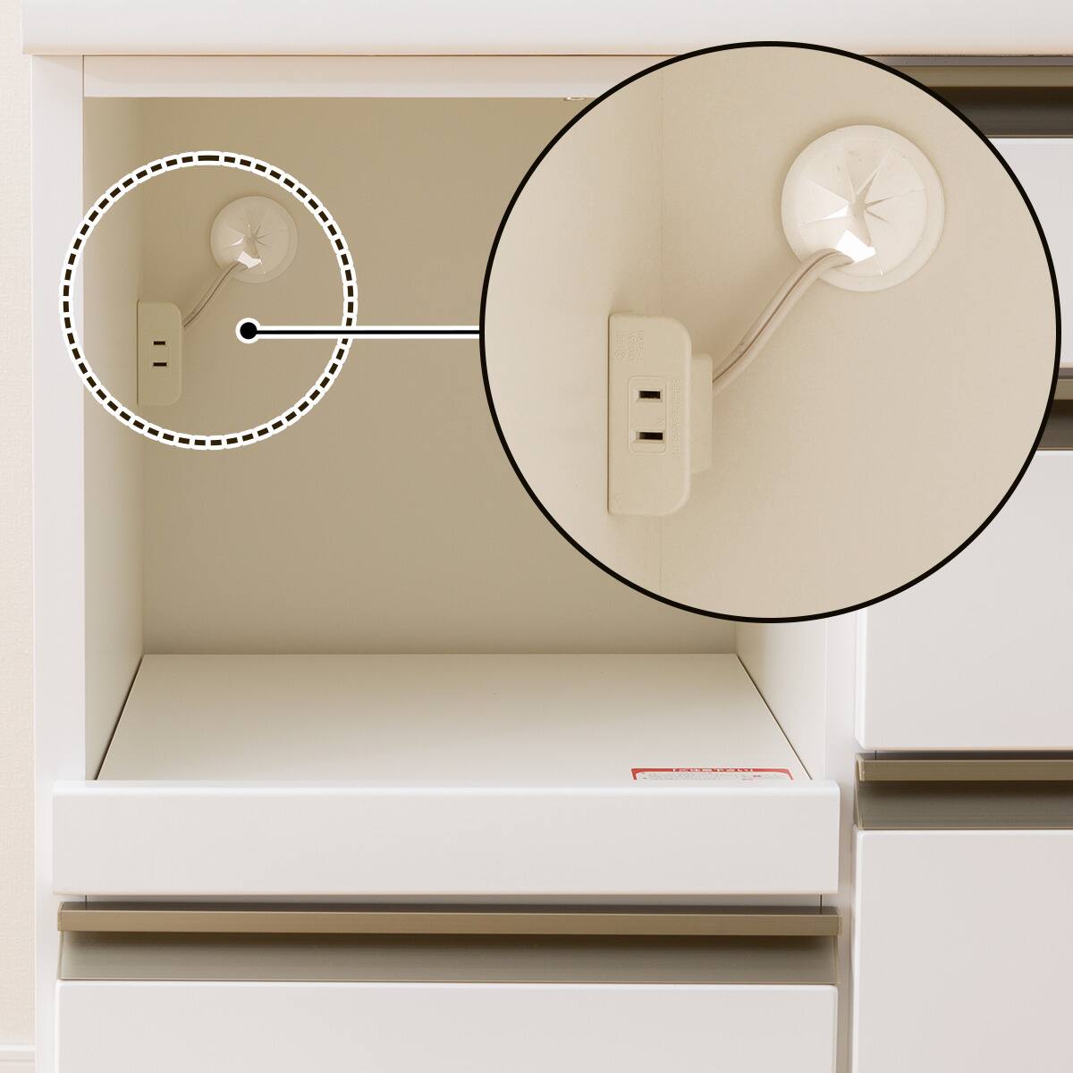 キッチンカウンター(ラピス157 ブラック) | ニトリネット【公式】 家具