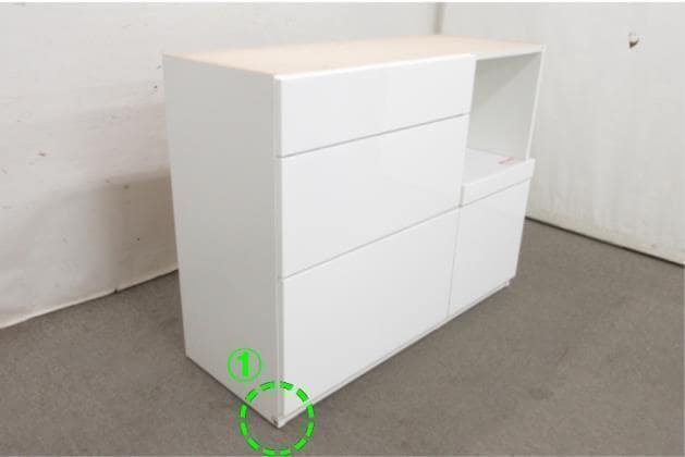 ｷｯﾁﾝﾎﾞｰﾄﾞ ｴﾄﾅ 105KB WH/SI | ニトリネット【公式】 家具・インテリア通販