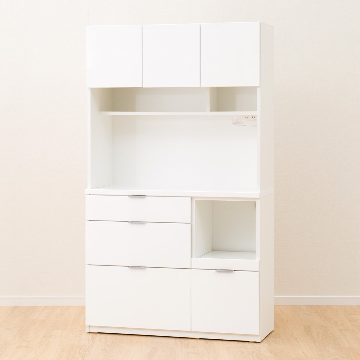 幅105cm キッチンボード(エトナ105KB LBR) ダイニングボード キッチン収納 レンジラック レンジ台 カップボード 食器棚 ニトリ :  4724140 : ニトリ Yahoo!店 - 通販 - Yahoo!ショッピング