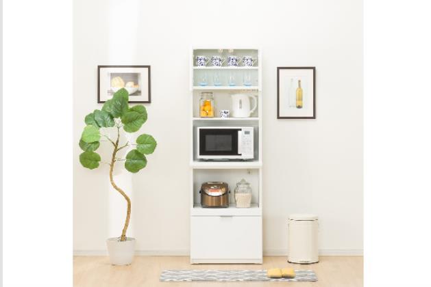 ﾚﾝｼﾞﾎﾞｰﾄﾞ ｴﾄﾅ 60RB WH/SI | ニトリネット【公式】 家具・インテリア通販