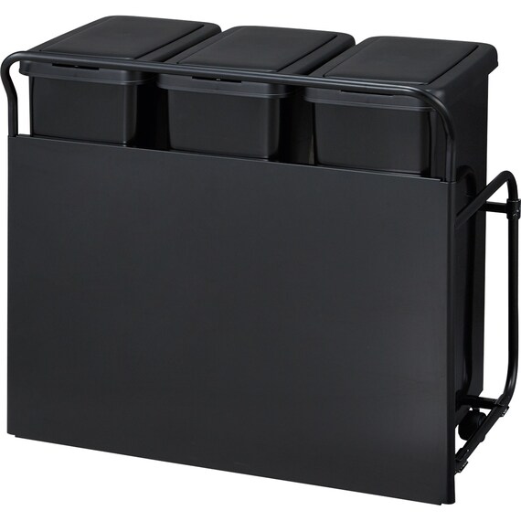 RGダストワゴン(30L ブラックトリプル) | ニトリネット【公式】 家具 
