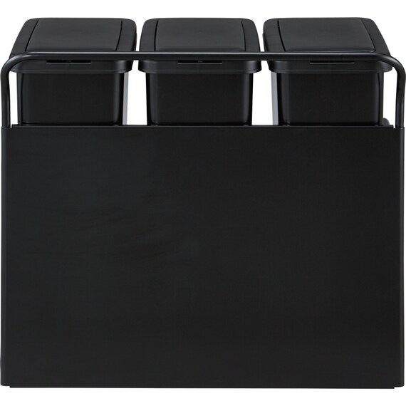 RGダストワゴン(30L ブラックトリプル) | ニトリネット【公式】 家具 