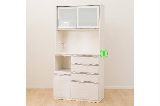 キッチンボード　SP201 100KB WH ニトリ ｷｯﾁﾝﾎﾞｰﾄﾞ SP201 100KB WH | ニトリネット【公式】 家具・インテリア通販